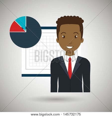 man board tools app vector illustration eps 10