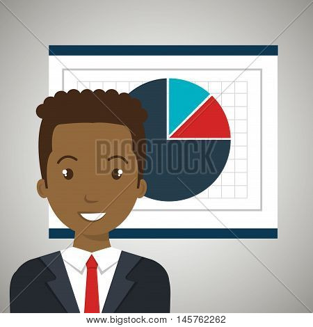 man board tools app vector illustration eps 10