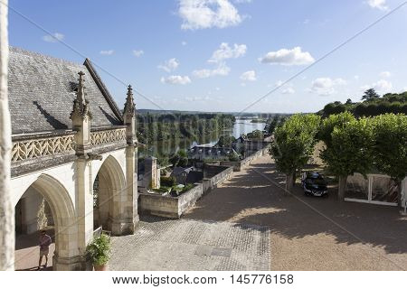 View From Castle Of Amboise
