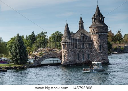 Boldt Castle located on the St. Lawrence Seaway