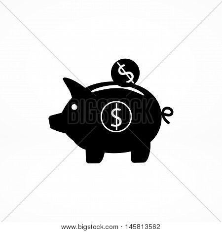 Piggy Banc Vector Icon