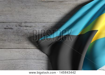 Bahamas Flag Waving