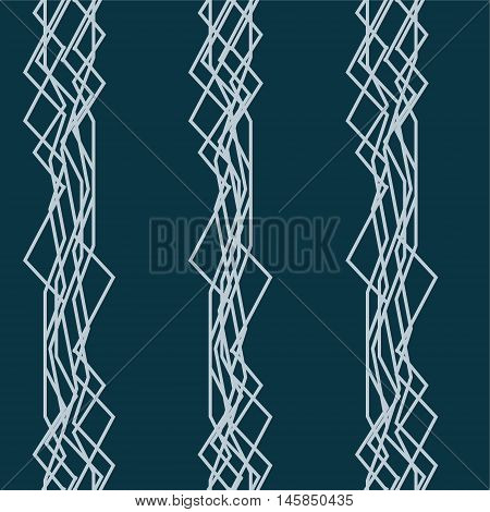 Seamless vertical lines pattern in blue and light blue colors. Good for textile, package or other decoration.