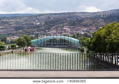 Bridge Of Peace In Tbilisi, Geaorgia