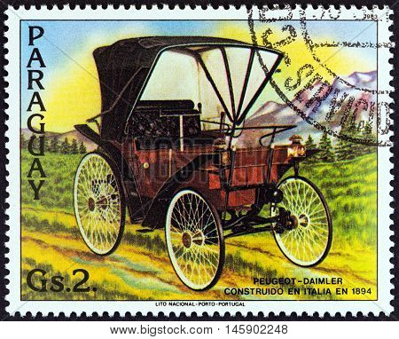 PARAGUAY - CIRCA 1983: A stamp printed in Paraguay from the 
