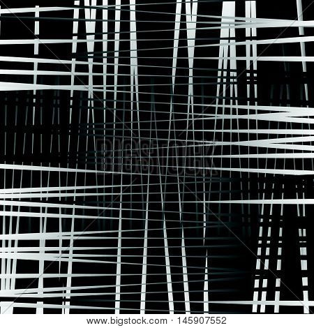 Irregular Mesh, Grid With Random Lines. Abstract Geometric Texture.