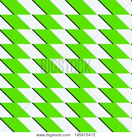 Zigzag Repeatable Pattern With Parallelograms - Geometric Abstract Background