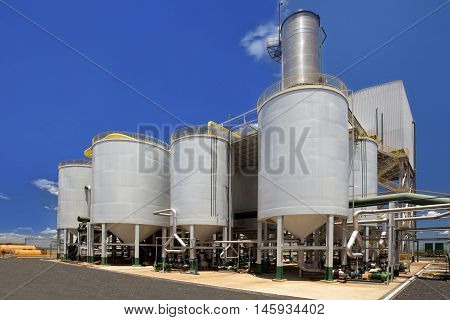 Sugar Cane Industrial Mill Processing Plant In Brazil