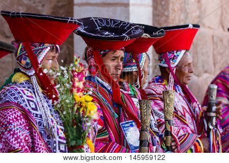 Quechua Elders In The Sacred Valley