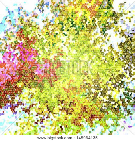 Abstract background of the abstract gradient with visual cubism,light effect,distortion,spherize,pinch,stained glass and wave effect,good for your design