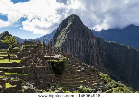 Machu Pichu In Peru