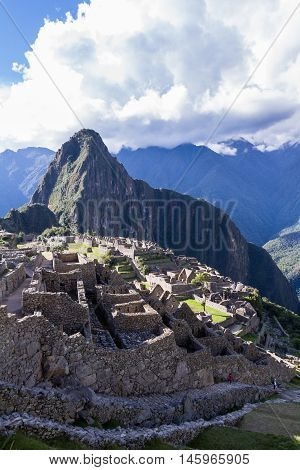 Machu Pichu In Peru