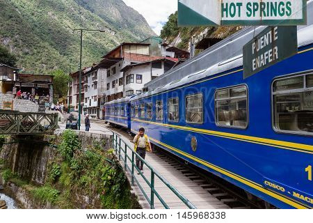 Train In Aguas Clients Or Machu Pichu