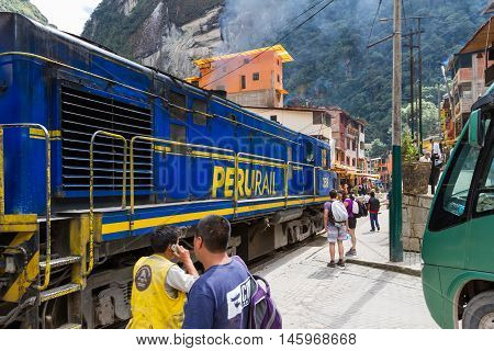 Train In Aguas Clients Or Machu Pichu