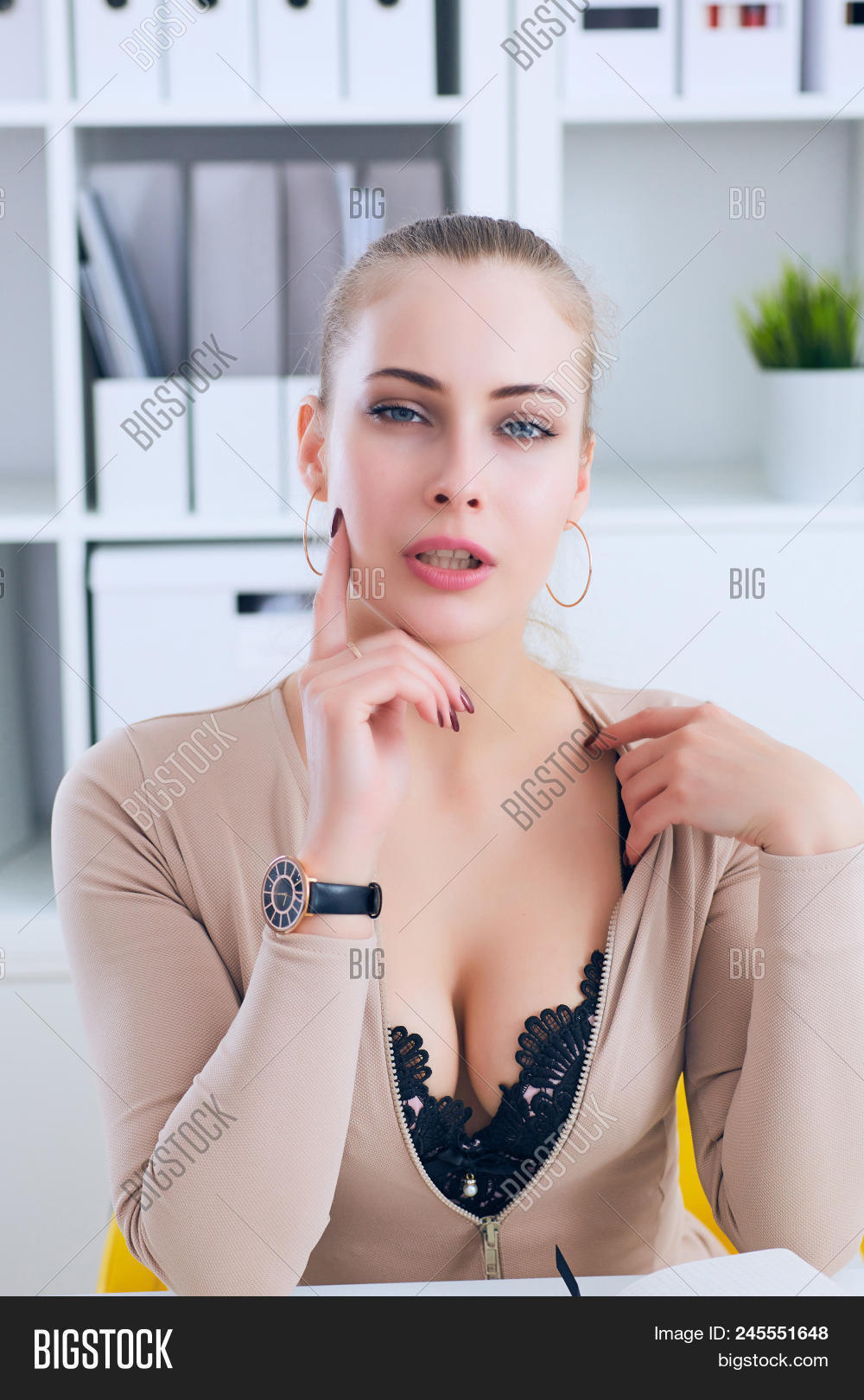 Sexy Secretary Undress Image & Photo (Free Trial) | Bigstock