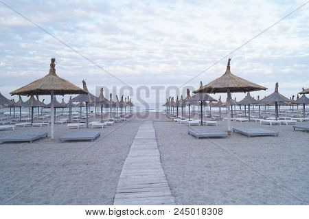 Beach And Black Sea - Constanta, Romania