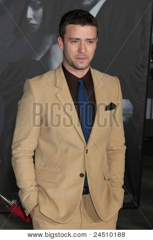 Los Angeles oct 20: Justin Timberlake Ankunft in Los Angeles premiere an der Los 