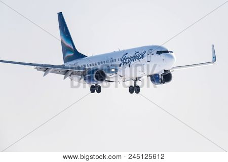 Boeing 737-85F Vq-boy Of The Yakutia Airlines