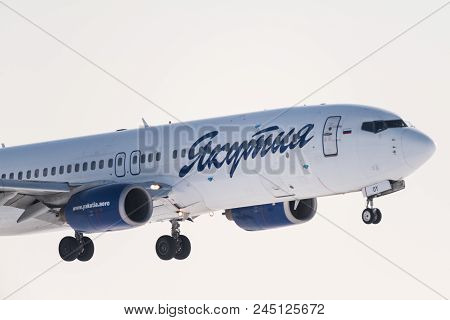 Boeing 737-85F Vq-boy Of The Yakutia Airlines