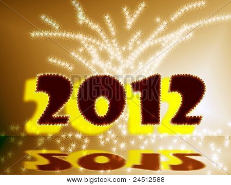 ปีใหม่ 2012 มีกลิทเทอร์