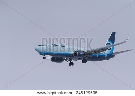 Boeing 737-86N Ei-ecl Alrosa Airlines