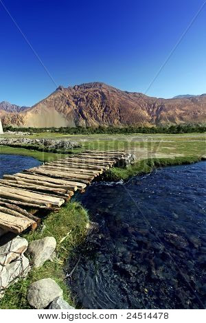 Landscape With Rivers. Himalayas