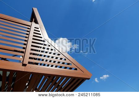 Residential Patio Or Terrace Awning In Cafee