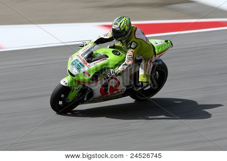 SEPANG, MALAYSIA - 21. oktober: MotoGP rytter Loris Capirossi tester sin cykel under den frie træning 