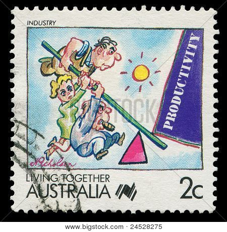Australske Post stempel