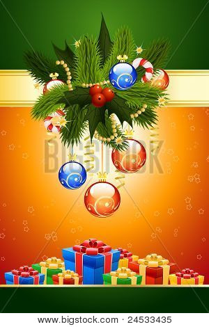 Weihnachtskarte-Vorlage