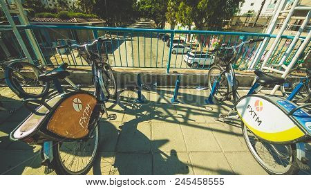 Bicycle In The Cyprus, Limassol, Cyprus, 04 August 2017
