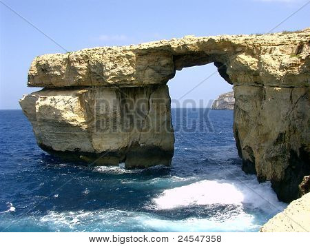 Gozo, Malta, vistas al mar