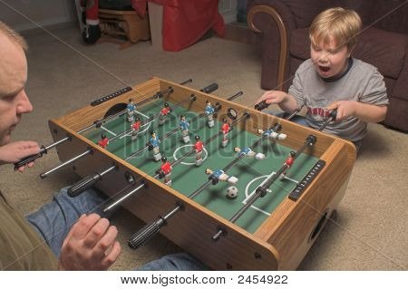 Jogadores de pebolim