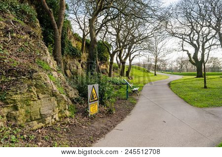 A Main Pathway Through Mowbray Park, Sunderland, Tyne & Wear