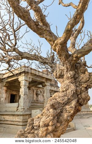Vitthala Temple Gopuram, Hampi, Karnataka, India, Asia