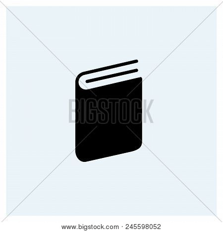 Book Icon Vector Icon On White Background. Book Icon Modern Icon For Graphic And Web Design. Book Ic