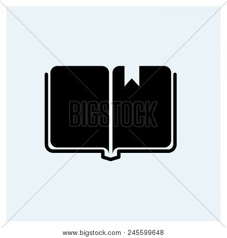 Open Book Icon Vector Icon On White Background. Open Book Icon Modern Icon For Graphic And Web Desig