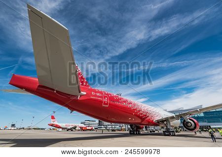 Rostov-on-don, Russia - 17 June 2018: Boeing 777-300er Of Rossiya Airlines In Platov International A