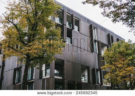 The Usual Residential Building In Berlin In Germany.
