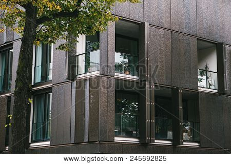The Usual Residential Building In Berlin In Germany.