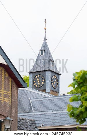 Church Tower Belonging To The Museum ´het Oude Raadhuis´ (the Old Town Hall).