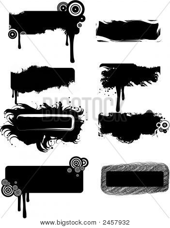 Bands sort og White.Eps