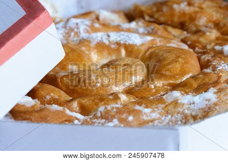 Ensaimada  is coil-shaped flaky pastry  from Mallorca, Balearic Islands.  This is one of the most ic