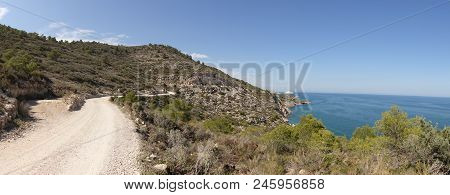 The Coast And The Mountain In Peñíscola