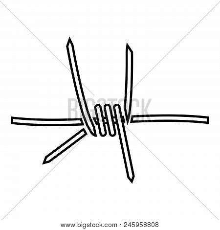Barblock Element Icon Black Color Vector Illustration Flat Style Simple Image