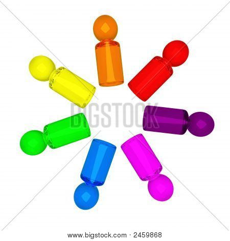 Rainbow ihmistä 5