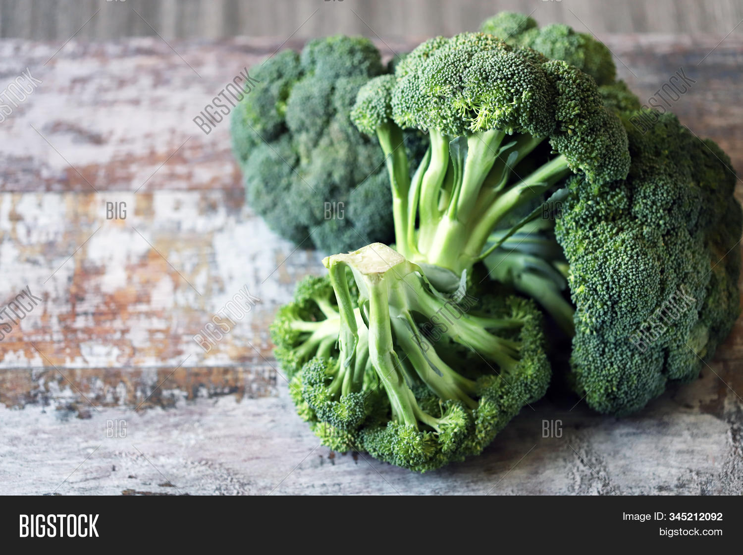 Raw Broccoli Heads. Image & Photo (Free Trial) Bigstock