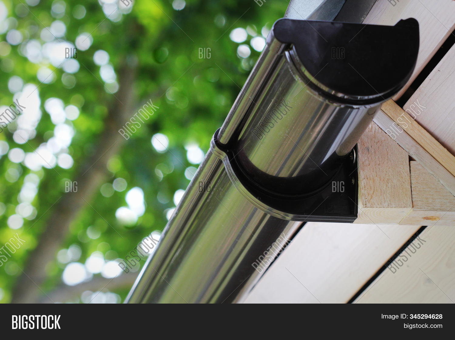 Rain Gutter Pipeline Image & Photo (Free Trial) Bigstock