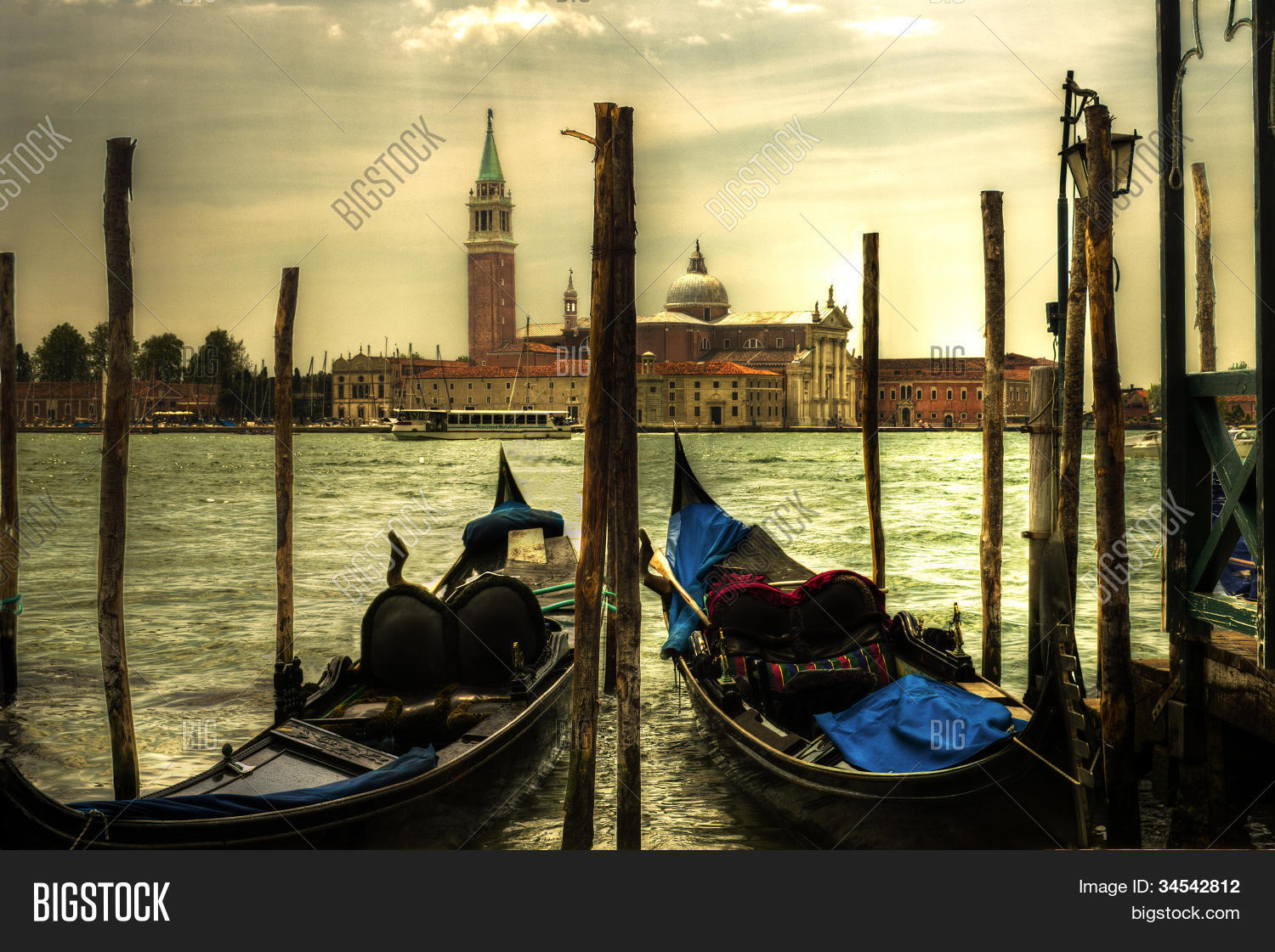 Venice Postcard Image & Photo (Free Trial) | Bigstock