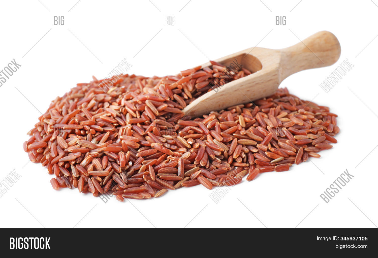 Brown Rice Scoop Image & Photo (Free Trial) Bigstock